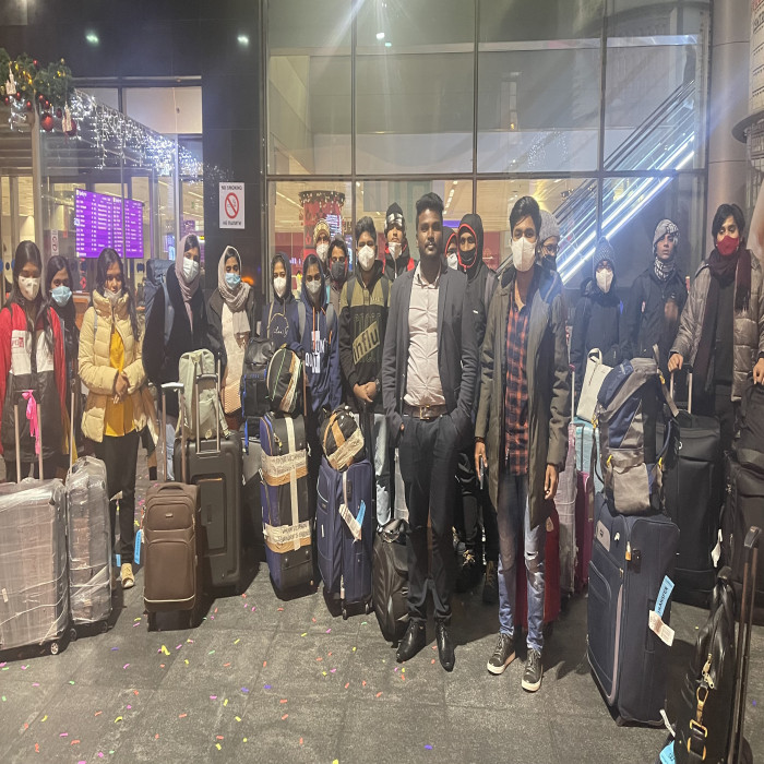 Dr.Rajkumar with Students