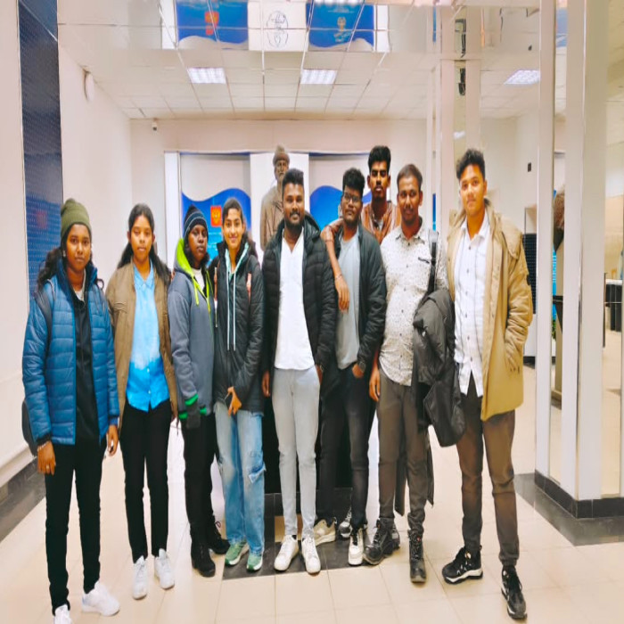 Dr.Rajkumar with Students